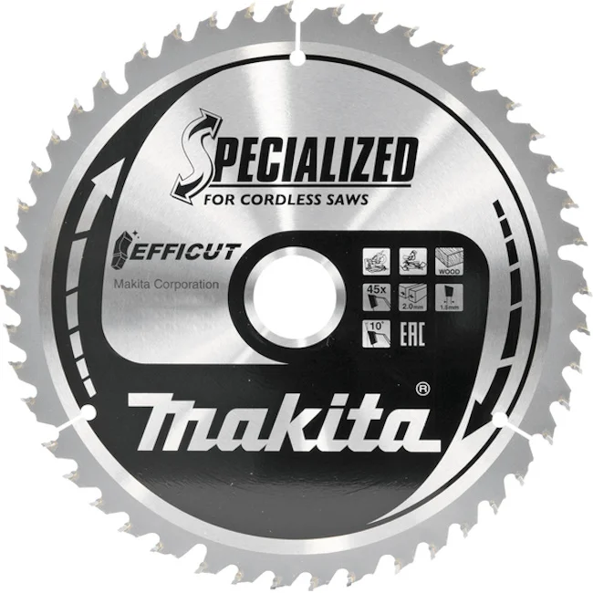 Makita list za testeru od tvrdog metala EFFICUT 190mm E-11140 Makita list za testeru od tvrdog metala EFFICUT 190mm E-11140