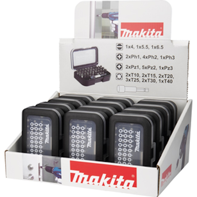 Makita set umetaka 31 kom. 12/1 D-30667-12 Makita set umetaka 31 kom. 12/1 D-30667-12