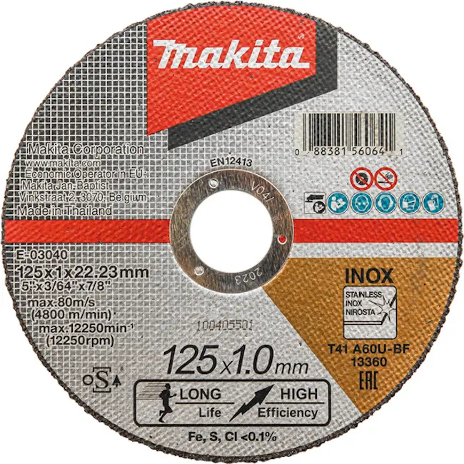Makita tanak disk za sečenje 125mm E-03040