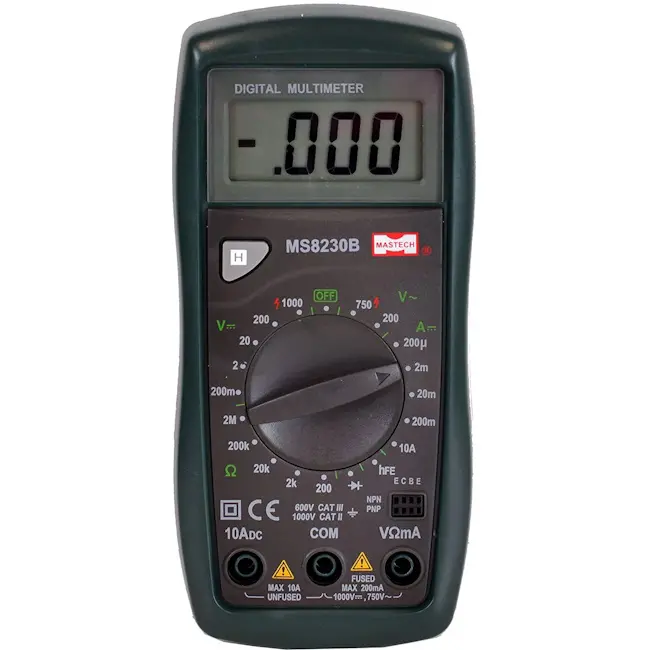 Mastech MS8230B digitalni multimetar - multimetar za merenje napona, struje i otpora Mastech MS8230B digitalni multimetar - multimetar za merenje napona, struje i otpora