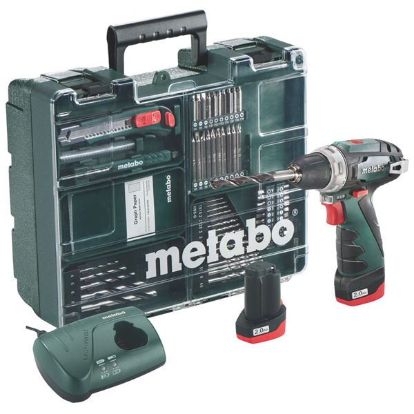 Metabo akumulatorska udarna bušilica PowerMaxx SB Basic Set Mobile Workshop 600385870 Metabo akumulatorska udarna bušilica PowerMaxx SB Basic Set Mobile Workshop 600385870