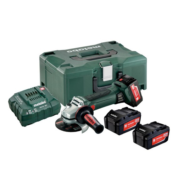 Metabo akumulatorska ugaona brusilica W 18 LTX 125 Quick set 602174960 Metabo akumulatorska ugaona brusilica W 18 LTX 125 Quick set 602174960