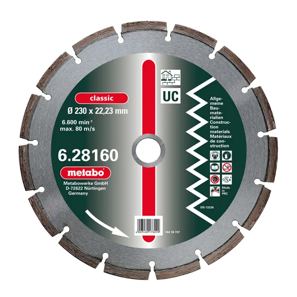 Metabo dijamantski disk DIA - TS ø125 x 2,15 x 22,23 mm 628157000 Metabo dijamantski disk DIA - TS ø125 x 2,15 x 22,23 mm 628157000