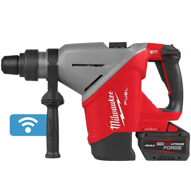Milwaukee aku čekić bušilica SDS-Max 18V 2x 12Ah FORGE baterija i punjač M18 FHACO745-122C 4933493446 Milwaukee aku čekić bušilica SDS-Max 18V 2x 12Ah FORGE baterija i punjač M18 FHACO745-122C 4933493446