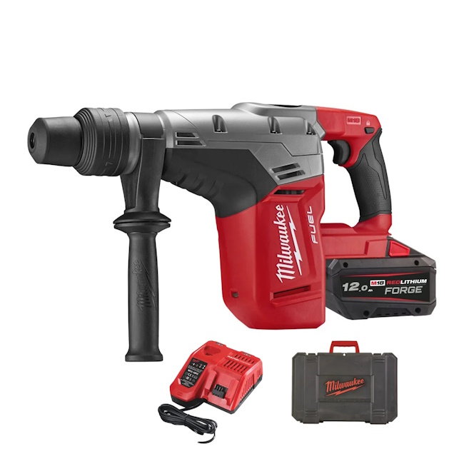 Milwaukee aku čekić bušilica SDS-MAX 18V 12Ah M18 CHM-121C 4933499271 Milwaukee aku čekić bušilica SDS-MAX 18V 12Ah M18 CHM-121C 4933499271