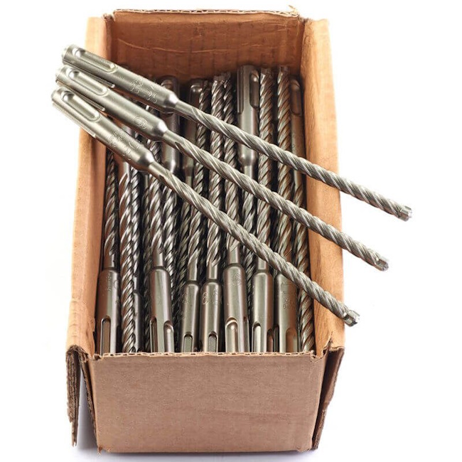 Milwaukee burgija SDS+ 4-rezne 6x100/165mm set 50/1 4932430438 Milwaukee burgija SDS+ 4-rezne 6x100/165mm set 50/1 4932430438
