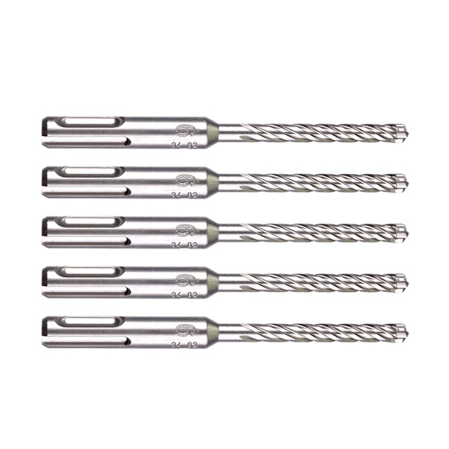 Milwaukee burgija SDS+ MX4 6x115mm set 5/1 4932478530 Milwaukee burgija SDS+ MX4 6x115mm set 5/1 4932478530