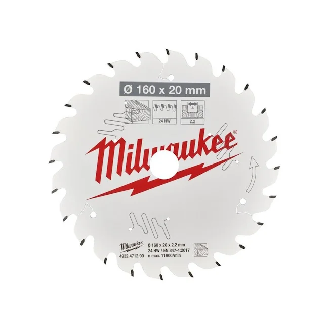 Milwaukee list testere za drvo 160x20mm 4932471290 Milwaukee list testere za drvo 160x20mm 4932471290