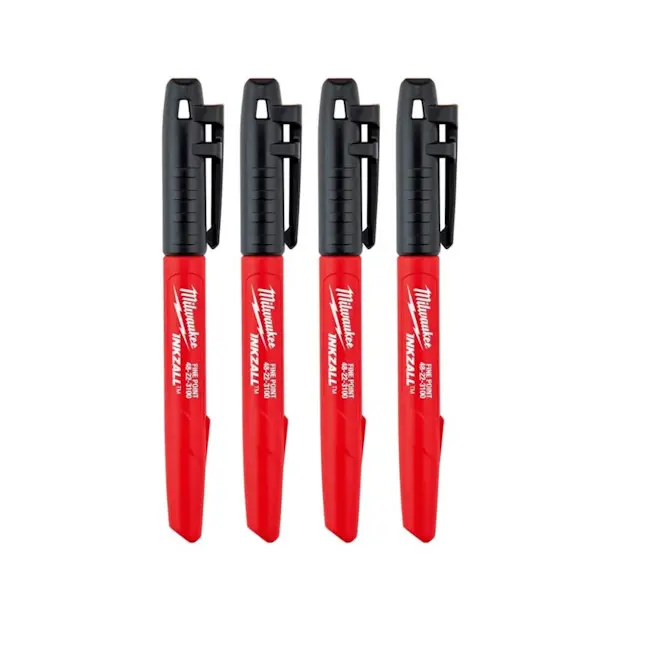 Milwaukee marker crni INKZALL™ set 4/1 4932480551