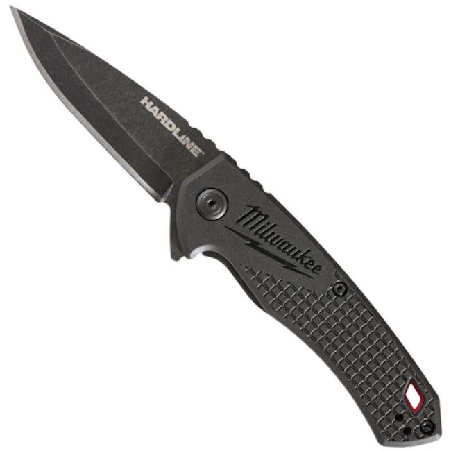 Milwaukee nož sklopivi glatki 64mm HARDLINE 4932492452 Milwaukee nož sklopivi glatki 64mm HARDLINE 4932492452
