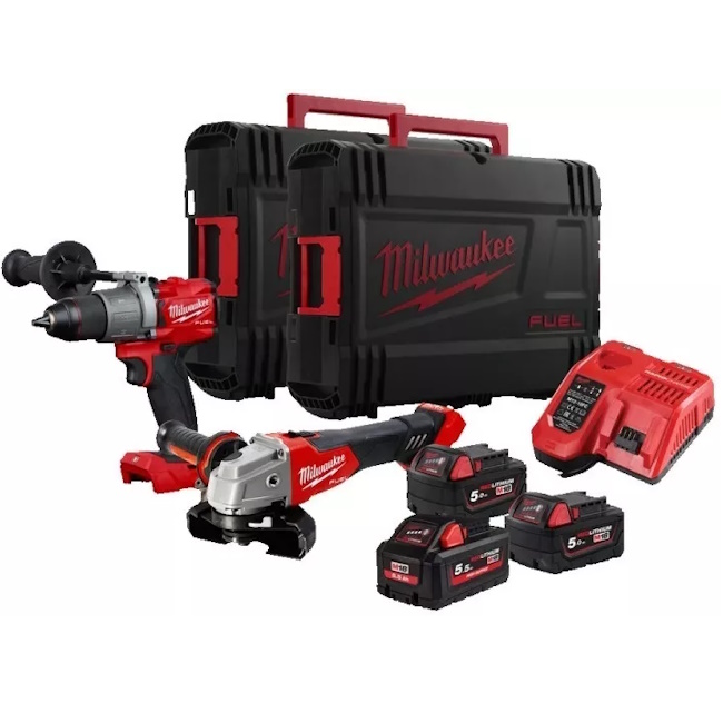 Milwaukee set aku alata M18 18V FPP2Y2-553X 4933481018 Milwaukee set aku alata M18 18V FPP2Y2-553X 4933481018