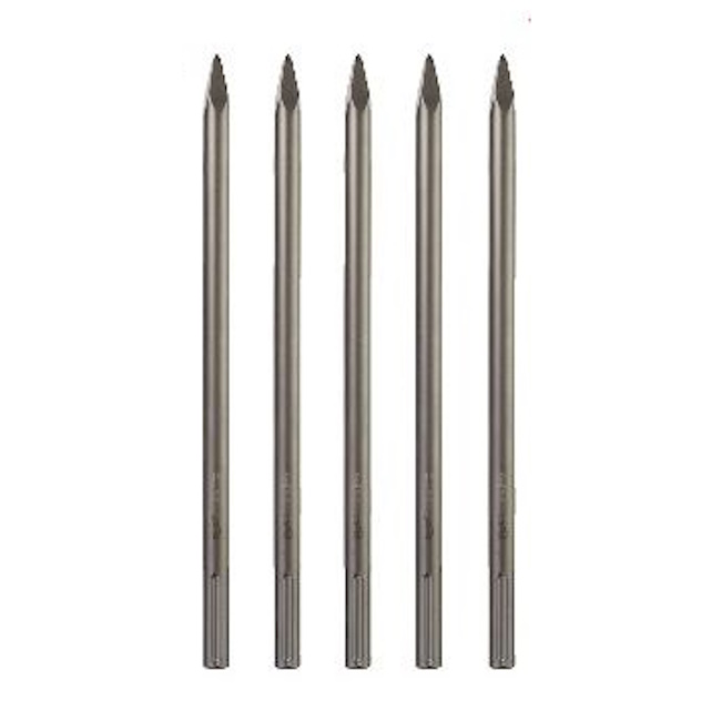 Milwaukee špicasto dleto SDS-Max 400mm set 5/1 4932478541 Milwaukee špicasto dleto SDS-Max 400mm set 5/1 4932478541