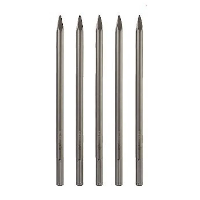 Milwaukee špicasto dleto SDS-Max 400mm set 5/1 4932478541