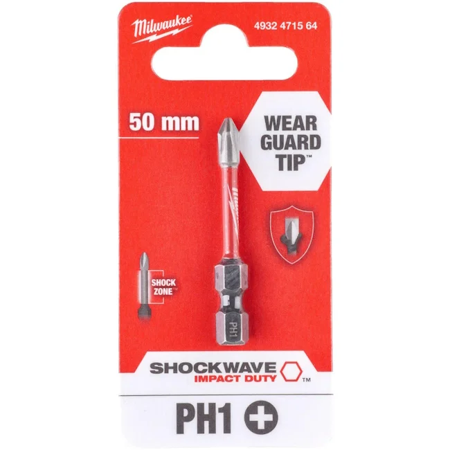 Milwaukee udarni bit PH1x50mm 4932471564