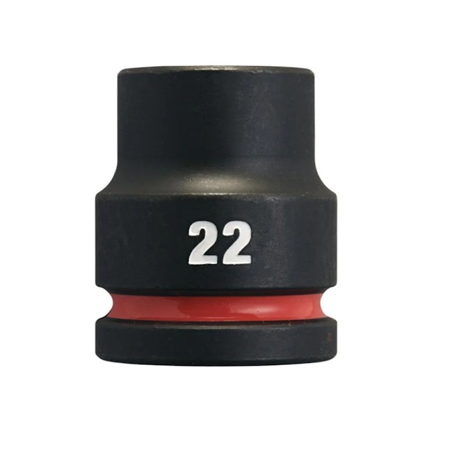 Milwaukee udarni nasadni ključ 3/4″ 6 tačaka/kratka/metrička 22mm 4932480364 Milwaukee udarni nasadni ključ 3/4″ 6 tačaka/kratka/metrička 22mm 4932480364