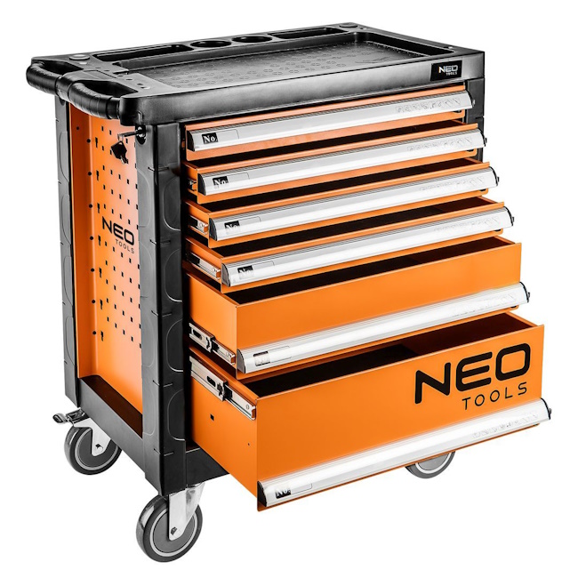 Neo ormar za alat sa 6 fioka 770x460x870mm 84-223+G Neo ormar za alat sa 6 fioka 770x460x870mm 84-223+G