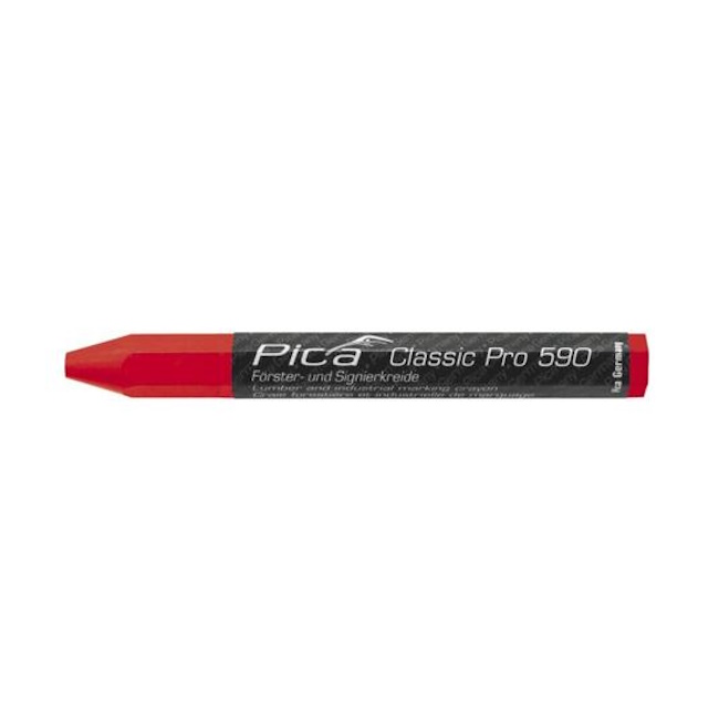 Pica Classic industrijska kreda crvena set 5/1 PC590/40 Pica Classic industrijska kreda crvena set 5/1 PC590/40