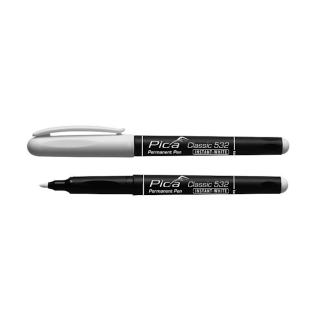 Pica Classic instant beli marker 1-2mm set 5/1 PC532/52 Pica Classic instant beli marker 1-2mm set 5/1 PC532/52