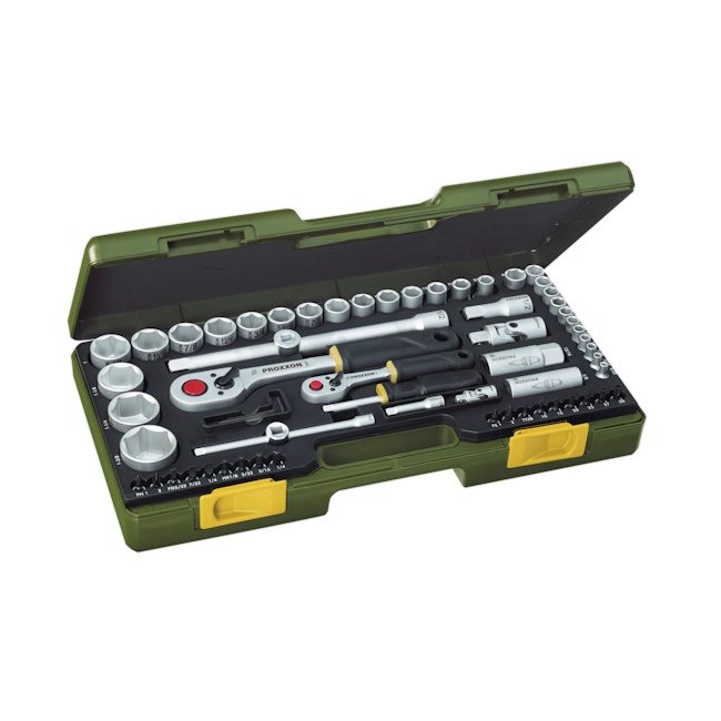 Proxxon garnitura nasadnih ključeva 1/4 Proxxon garnitura nasadnih ključeva 1/4