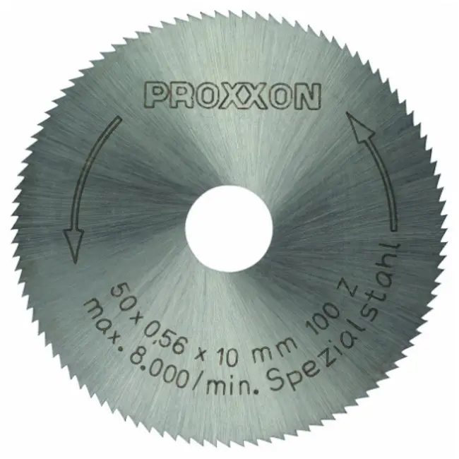 Proxxon list kružne testere od visokolegiranog specijalnog čelika HSS ø50mmx0.5mm P28020 Proxxon list kružne testere od visokolegiranog specijalnog čelika HSS ø50mmx0.5mm P28020