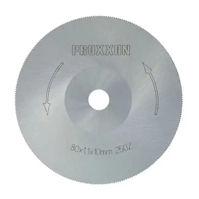 Proxxon list kružne testere visokolegirani specijalni čelik HSS Ø80x1.1x10mm P28730 Proxxon list kružne testere visokolegirani specijalni čelik HSS Ø80x1.1x10mm P28730