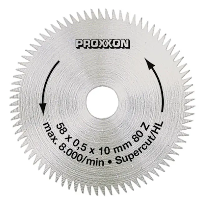 Proxxon list testere za poprečne rezove “Super-Cut” ø58mm P28014