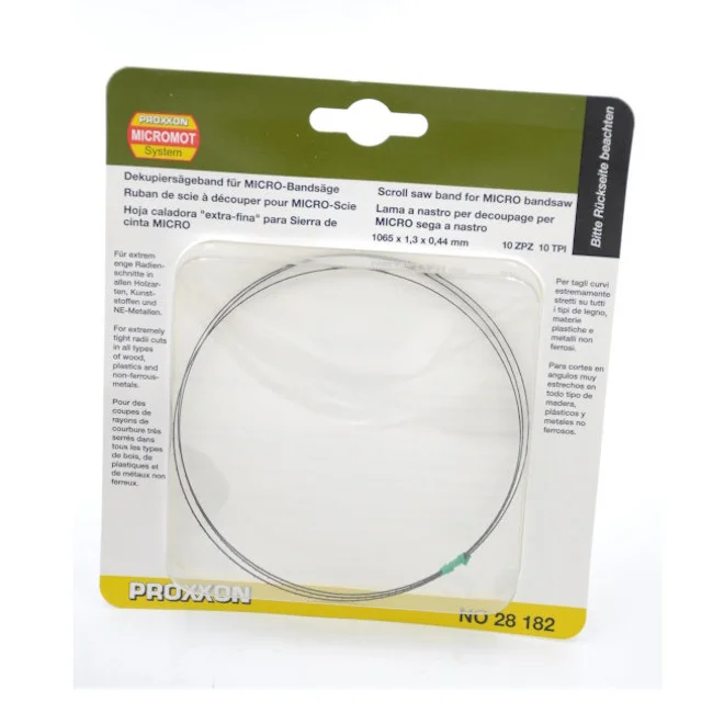 Proxxon list tračne testere za rezbarenje 1.3mm P28182 Proxxon list tračne testere za rezbarenje 1.3mm P28182