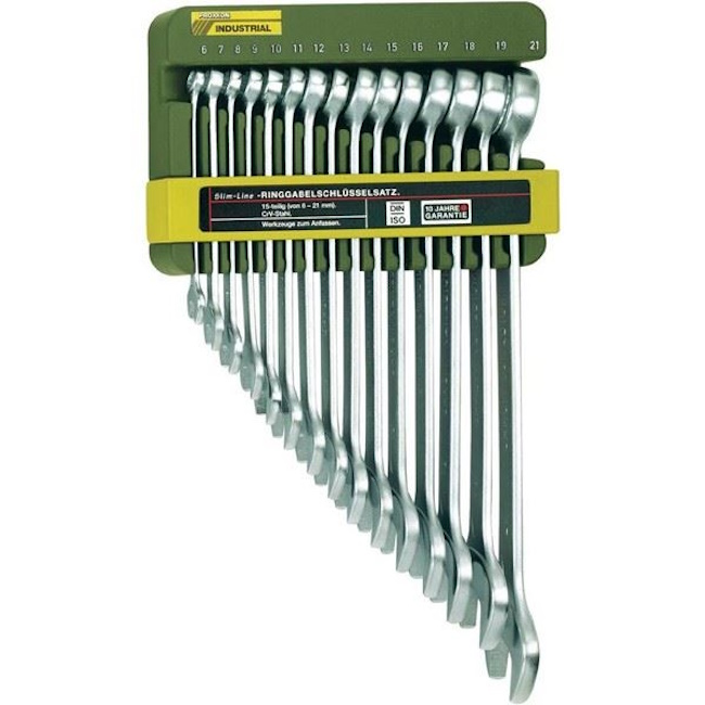 Proxxon viljuškasto okasti ključevi SlimLine 6-21mm set 15/1 P23821 Proxxon viljuškasto okasti ključevi SlimLine 6-21mm set 15/1 P23821