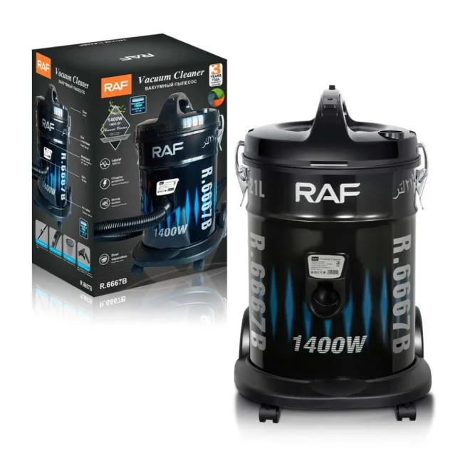 Raf usisivač 21L 1400W crno plavi R.6667B Raf usisivač 21L 1400W crno plavi R.6667B