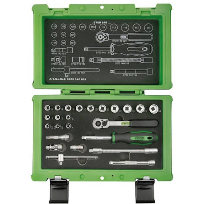Reca komplet nasadnih ključeva 1/4 Reca komplet nasadnih ključeva 1/4