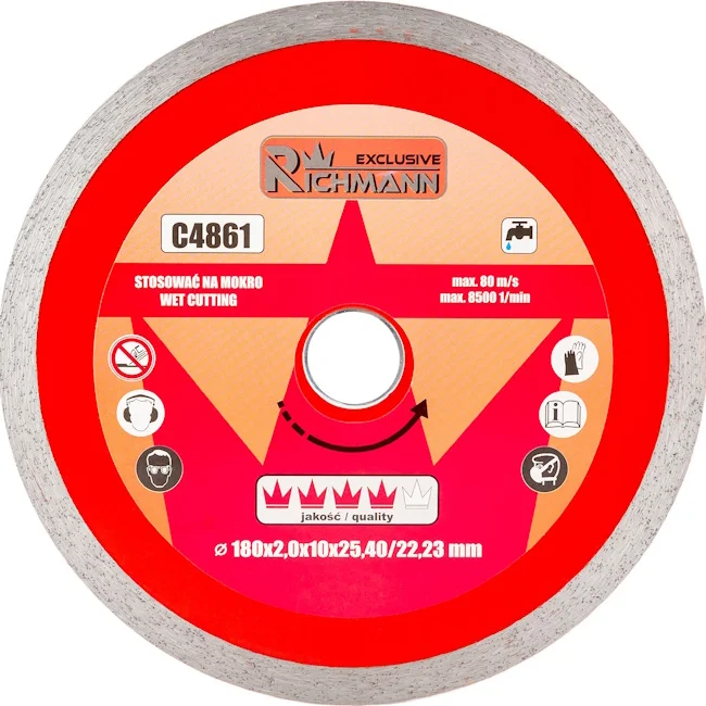 Richmann dijamantski disk RIM 180x2x25.4/22.23mm C4861