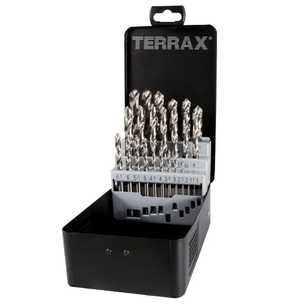 Ruco set burgija HSS-Co 1-13 u metalnoj kutiji - 25 kom 215215TX Ruco set burgija HSS-Co 1-13 u metalnoj kutiji - 25 kom 215215TX