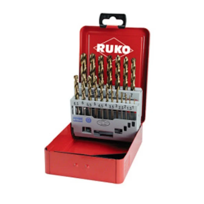 Ruko garnitura burgija HSSE-Co 5 1-10 19/1 215214 Ruko garnitura burgija HSSE-Co 5 1-10 19/1 215214