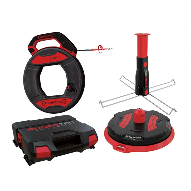 Runpotec RP5+XB300-Multi SET Poliester sajla RP5 Ø 5.5-40m+Alat za razmotavanje kabla XB300+Vreteno multifunkcijsko+kofer 10171 Runpotec RP5+XB300-Multi SET Poliester sajla RP5 Ø 5.5-40m+Alat za razmotavanje kabla XB300+Vreteno multifunkcijsko+kofer 10171