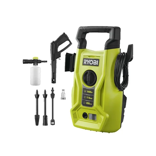 Ryobi perač pod pritiskom 1400 W / 110 bar RY110PWA Ryobi perač pod pritiskom 1400 W / 110 bar RY110PWA