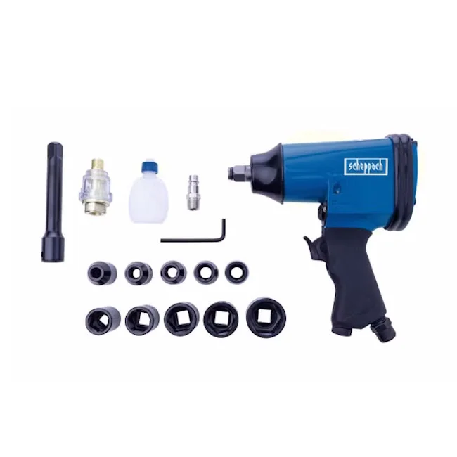 Scheppach pneumatski udarni pištolj set 1/2″ 7906100717 Scheppach pneumatski udarni pištolj set 1/2″ 7906100717