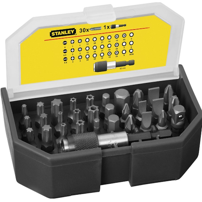 Stanley set bitova sa držačem 31/1 1-13-903 Stanley set bitova sa držačem 31/1 1-13-903