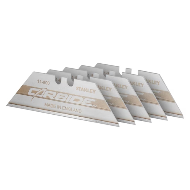 Stanley FatMax trapezni rezervni nožići Carbide 62mm set 5/1 0-11-800 Stanley FatMax trapezni rezervni nožići Carbide 62mm set 5/1 0-11-800