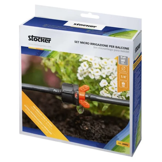Stocker set mikroirigacioni za balkon 15m A.28002 Stocker set mikroirigacioni za balkon 15m A.28002