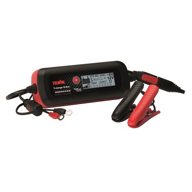 Telwin punjač i tester akumulatora 6/12V T-Charge 12 Evo Telwin punjač i tester akumulatora 6/12V T-Charge 12 Evo