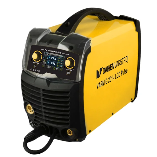 Varstroj profesionalni inverterski aparat za zavarivanje (Mig/Mag/Tig/Mma) Varmig 201-i LCD Pulse 607529 Varstroj profesionalni inverterski aparat za zavarivanje (Mig/Mag/Tig/Mma) Varmig 201-i LCD Pulse 607529