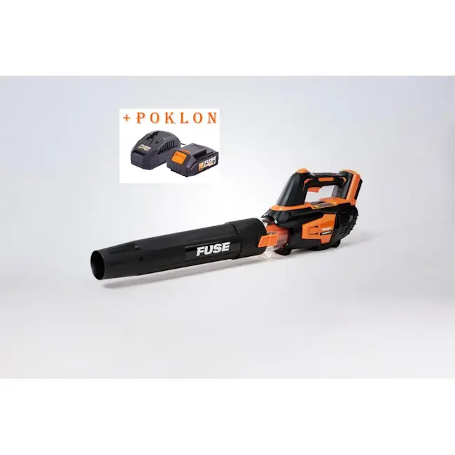 Villager Fuse akumulatorski duvač za lišće VBV 2420 88682 + POKLON Fuse set baterija 1.5Ah + punjač 2.4A