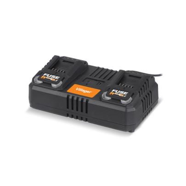 Villager Fuse dvostruki brzi punjač 18V 2x4.5A 083384 Villager Fuse dvostruki brzi punjač 18V 2x4.5A 083384