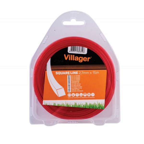 Villager Silk za trimer 2.4mm x 15m - četvrtasta nit 034053 Villager Silk za trimer 2.4mm x 15m - četvrtasta nit 034053