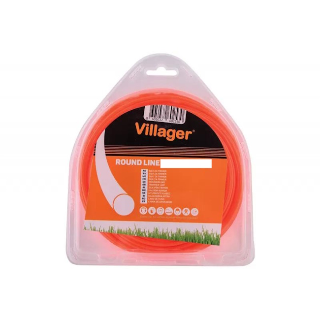 Villager silk za trimer 2.7mmx68m (1lb) okrugla nit 038156 Villager silk za trimer 2.7mmx68m (1lb) okrugla nit 038156