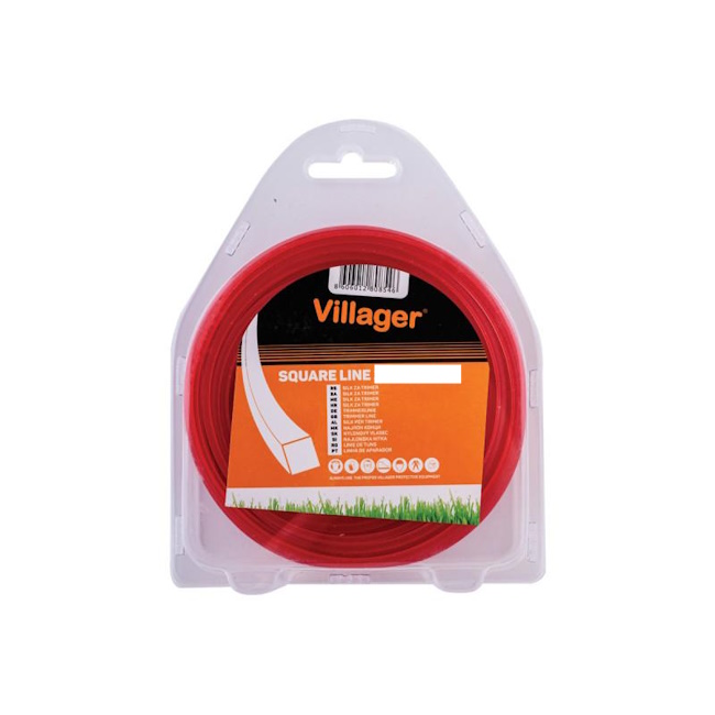Villager silk za trimer 2.7mmx62m (1lb) četvrtasta nit 048168 Villager silk za trimer 2.7mmx62m (1lb) četvrtasta nit 048168