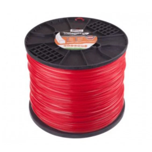 Villager silk za trimer 2.7mmx1240m (20lb) četvrtasta nit 048172 Villager silk za trimer 2.7mmx1240m (20lb) četvrtasta nit 048172