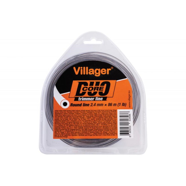 Villager silk za trimer 2.7mm X 15m duo core okrugla nit 068380