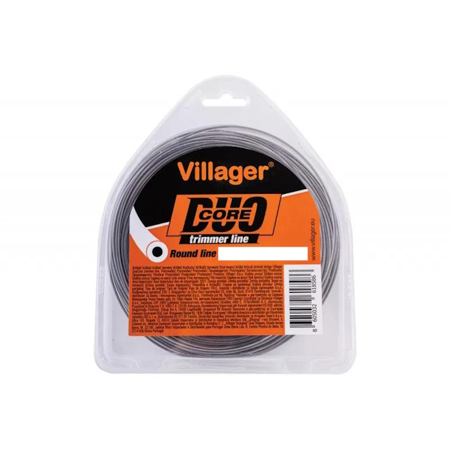 Villager silk za trimer 2.7mmx1360m (20lb) Duo core okrugla nit 068389 Villager silk za trimer 2.7mmx1360m (20lb) Duo core okrugla nit 068389