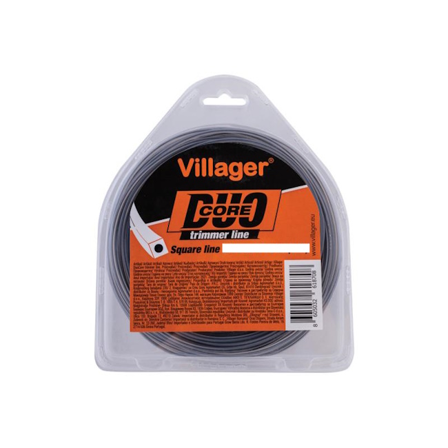 Villager silk za trimer 2.7mmx310m (5lb) Duo core četvrtasta nit 068398 Villager silk za trimer 2.7mmx310m (5lb) Duo core četvrtasta nit 068398